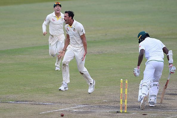 South Africa v Australia - 1st Test: Day 4