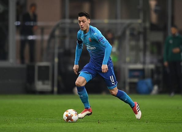 Ozil was unstoppable on the night and helped Arsenal flourish 