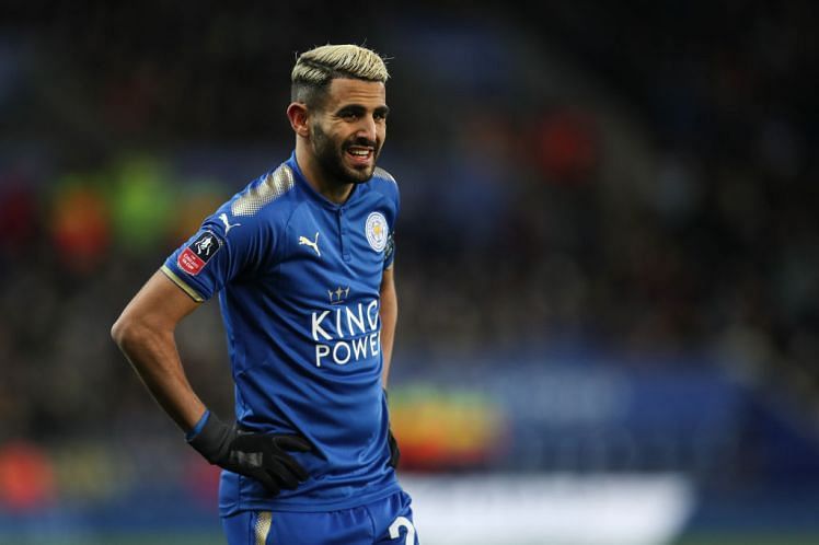 Riyad Mahrez was kept fairly quiet by Alonso