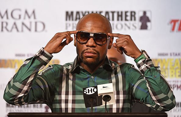 Floyd Mayweather Jr. v Andre Berto - News Conference