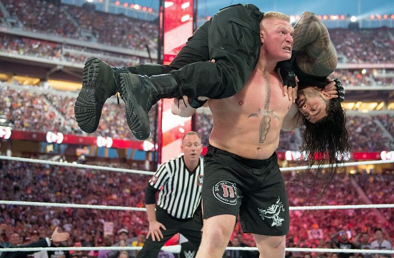 Lesnar and Reigns consistently find themselves in the major Championship matches over the past five WrestleManias
