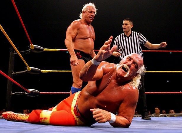 Ric Flair has Hogan down, but not out.