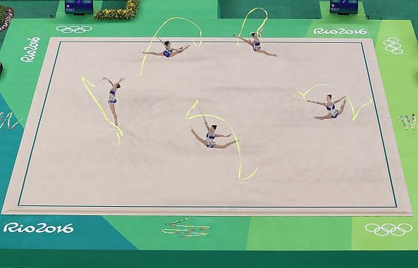 Gymnastics - Rhythmic - Olympics: Day 15