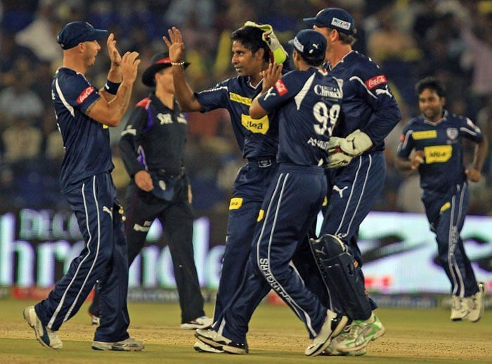 Vaas is one of the only two bowlers to take a wicket off the first ball of an IPL season