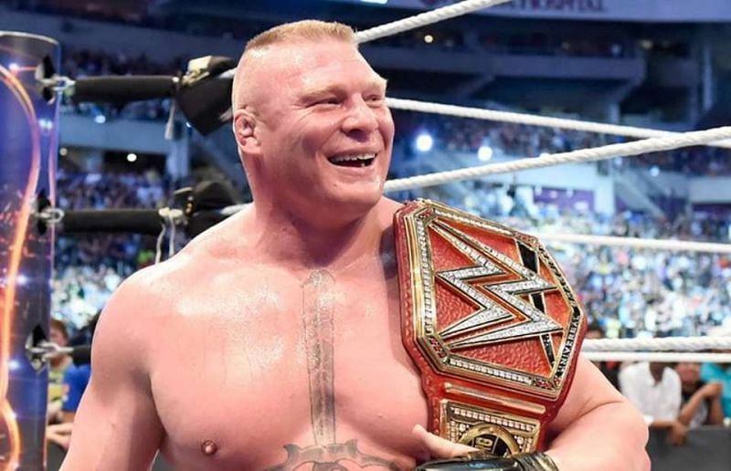 Brock Lesnar enjoys inflicting misery on his opponents