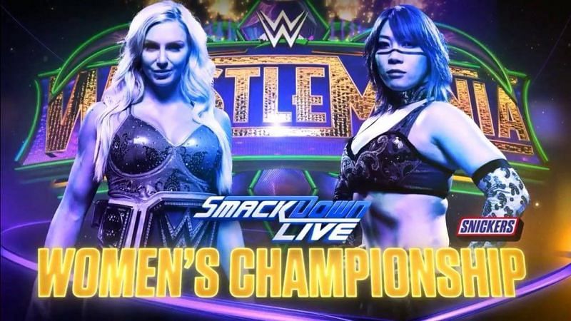 Asuka vs. Charlotte WrestleMania 34