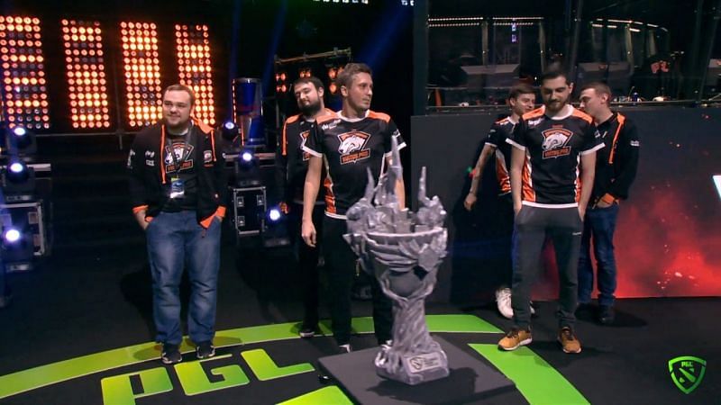 Virtus.Pro, winners of The Bucharest Major.