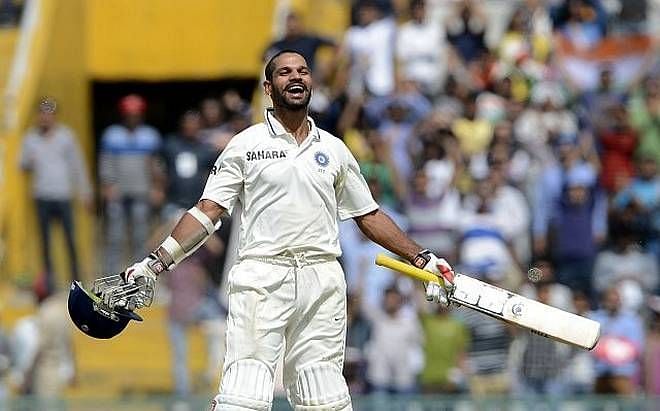 Much like Rohit Sharma, Shikhar Dhawan had to wait to get his Test debut