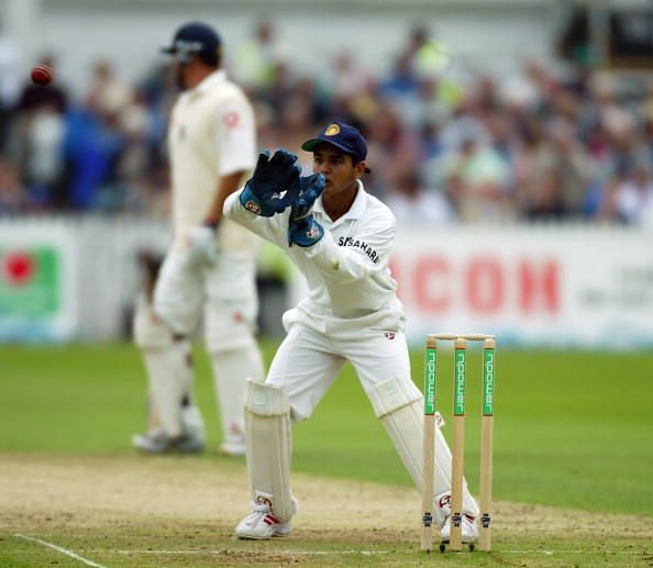 Parthiv Patel in his debut series against England in 2002