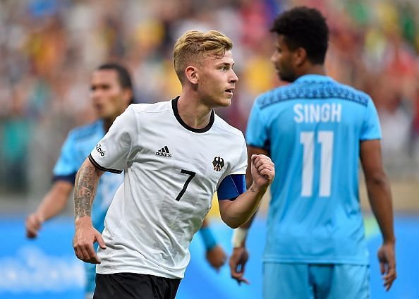 Germany v Fiji: Men&#039;s Football - Olympics: Day 5