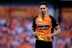Mitchell Johnson suffers horrific injury in gym