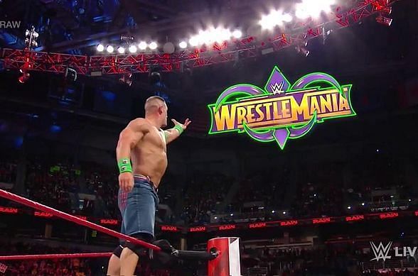 images via dailyddt.com Does a controversial finish lead to Cena being involved in the WWE championship at Wrestlemania?
