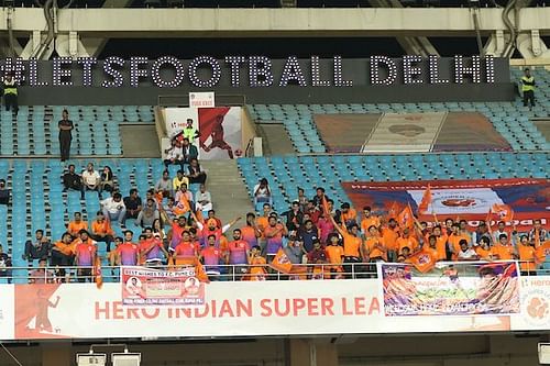 Empty stands have been a big problem for Delhi. (Photo: ISL)