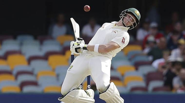 Steven Smith has struggled against the guile of Maharaj