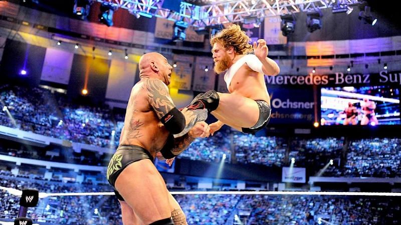 Daniel Bryan faced a returning Batista at WM 30!