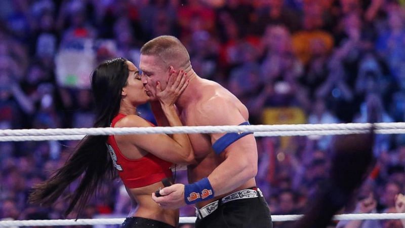 Cena and Bella managed to power through their differences