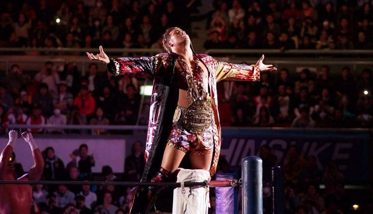 Kazuchika Okada is the current IWGP Heavyweight Champion 