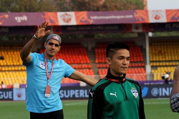 Both Sunil Chhetri and Gurpreet Singh Sandhu have had a brilliant at Bengaluru FC. (Photo: ISL)