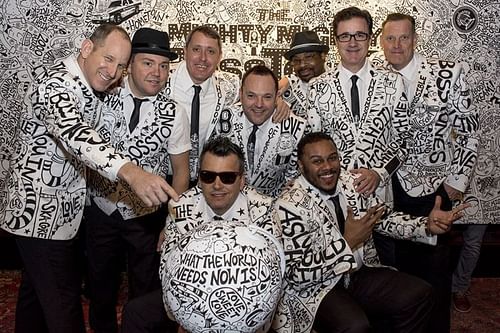 The current lineup of The Mighty Mighty Bosstones