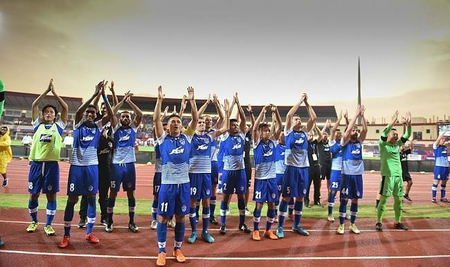 Bengaluru FC players fans