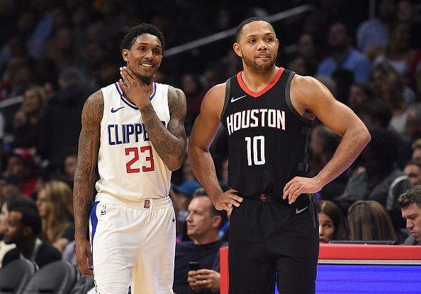 Is the race only between Lou Williams and Eric Gordon?
