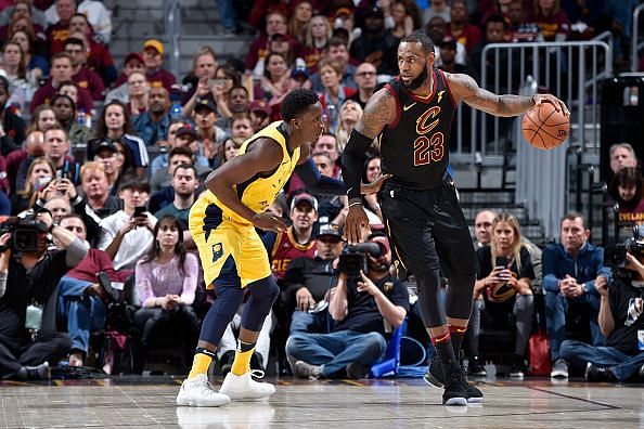 Victor Oladipo and LeBron James played out of their skin