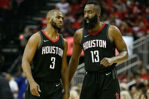 Houston Rockets' superstar duo Chris Paul and James Harden