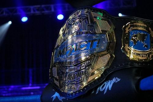 Impact Wrestling shows off its new title belts