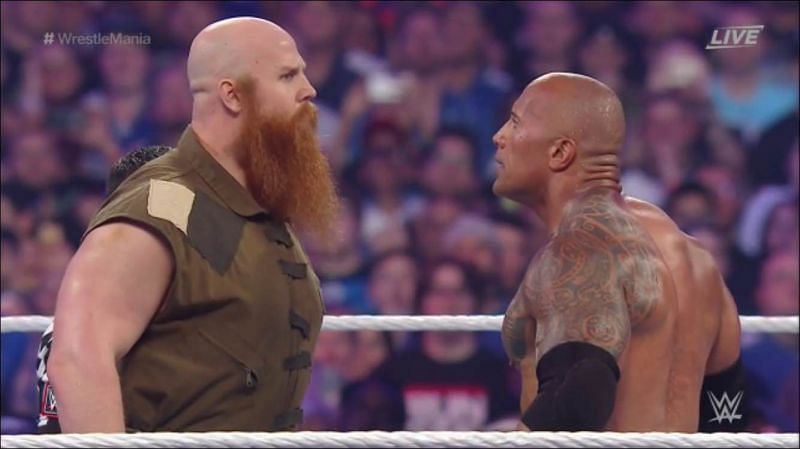 The Rock defeated Erick Rowan in just 6 seconds 
