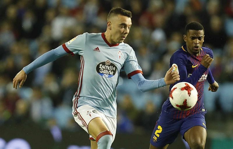 Aspas (L) has continued to be Mr. Reliable for Celta
