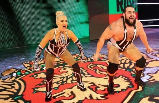 How Lana and Rusev met in WWE #wwe #aew, WWE