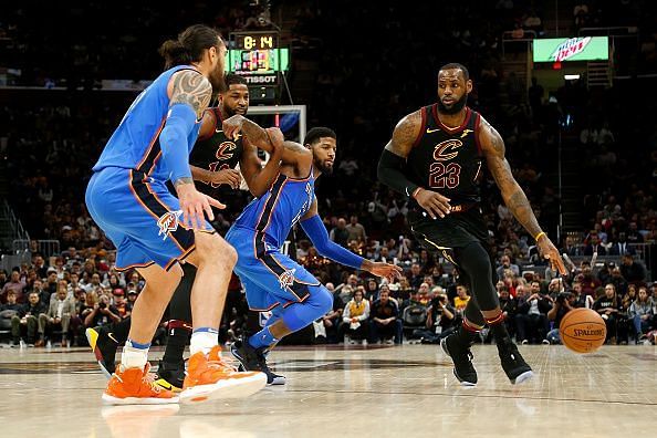 Oklahoma City Thunder v Cleveland Cavaliers