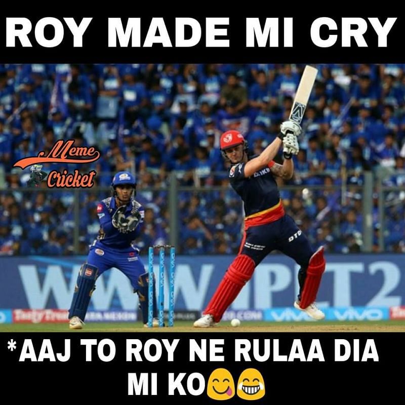 IPL 2018: 5 Best Memes from the match between Mumbai Indians and Delhi  Daredevils.