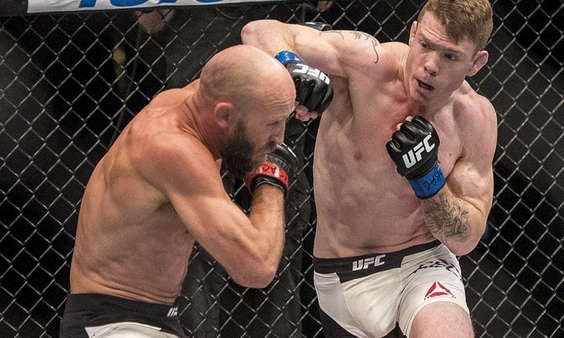 Paul Felder fighting Josh Burkman