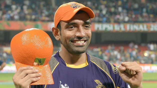 Uthappa won the Orange Cap in 2014