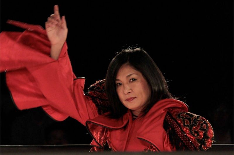 This woman was once voted the best wrestler in the world, and for good reason