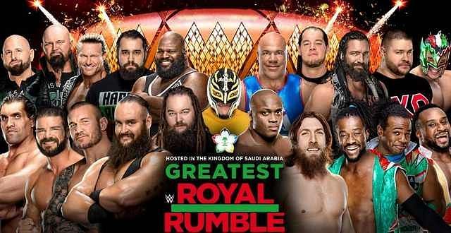 Were there last minute changes to the Greatest Royal Rumble?