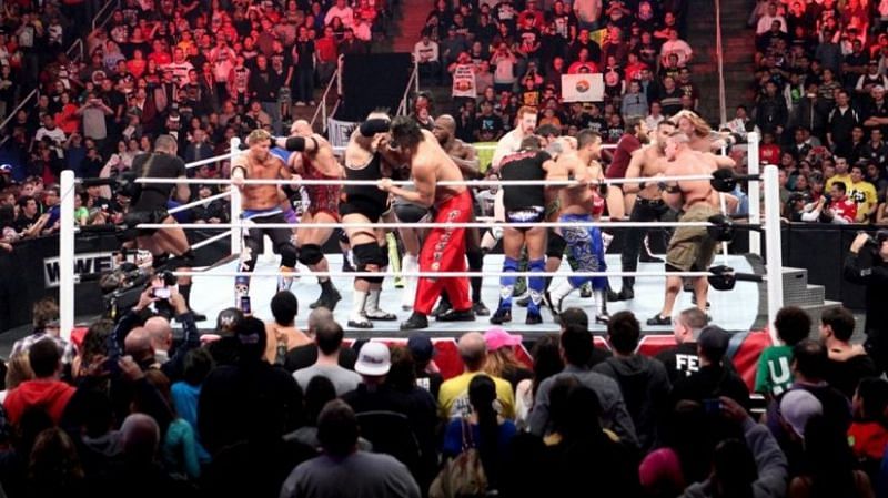 The most chaotic match in WWE - Royal Rumble