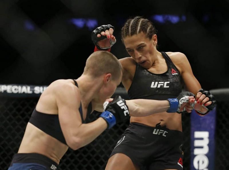 Rose Namajunas defended her Strawweight title after a tough rematch with Joanna Jedrzejczyk