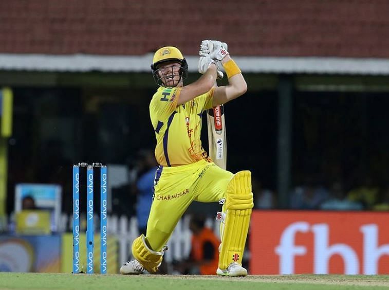 Sam Billings made a remarkable debut in the IPL (Image: FB/CSK)