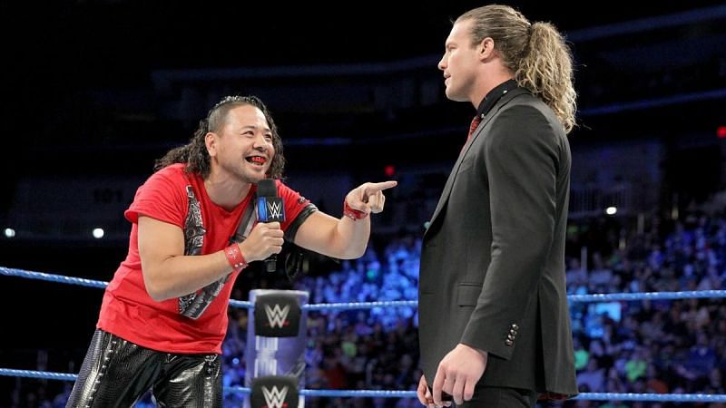 Nakamura wrestled Dolph Ziggler in a one-on-one match following SD Live 