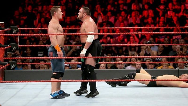 Samoa Joe and John Cena could open a feud 