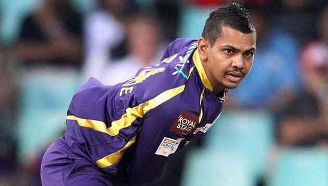Narine dismissed both the SRH openers in successive overs to put the visitors in a spot of bother