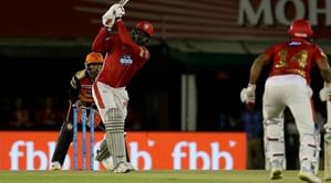 Twitter reactions to Gayle storm against SRH
