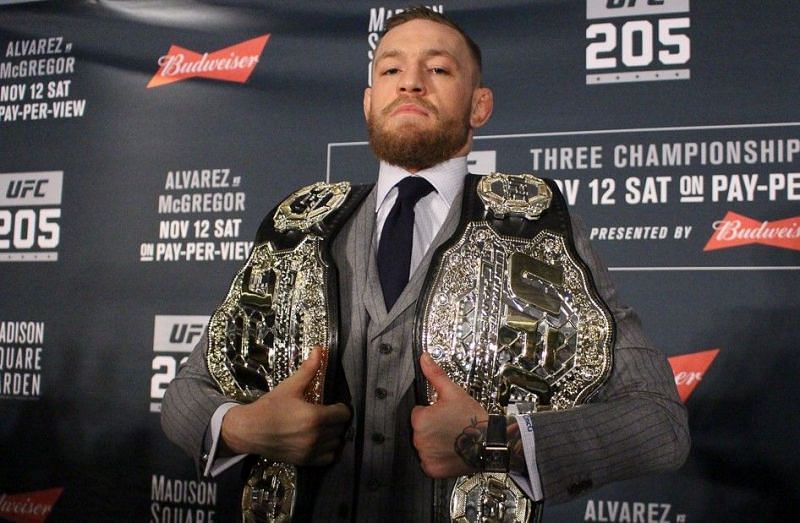 Conor McGregor makes his presence felt ahead of UFC 223