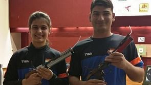 Manu Bhaker, Om Prakash Mitharval finish fourth in Mixed Team Pistol at Changwon World Cup