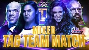 WrestleMania 34: Kurt Angle and Ronda Rousey vs Triple H and Stephanie McMahon, winners, video highlights and analysis