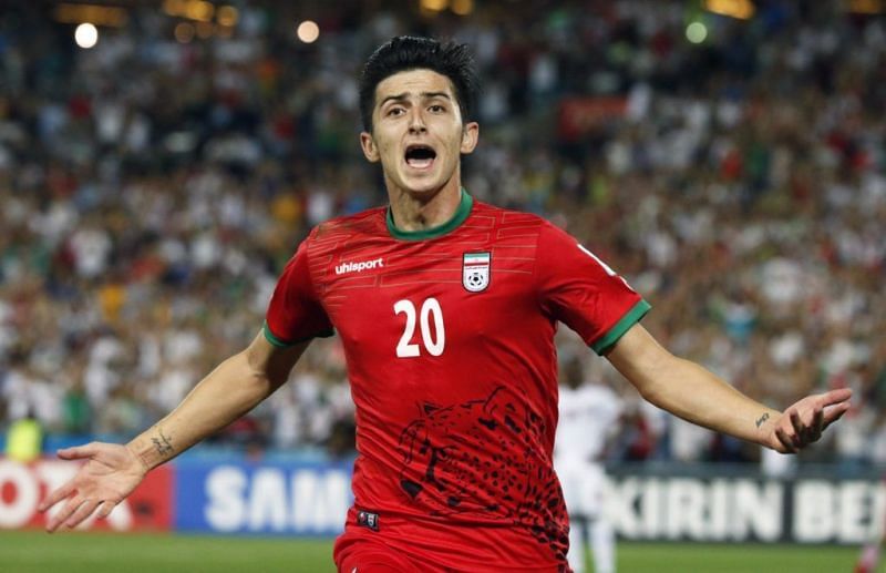 The 23-year old is already the fifth highest all time goal scorer for Iran