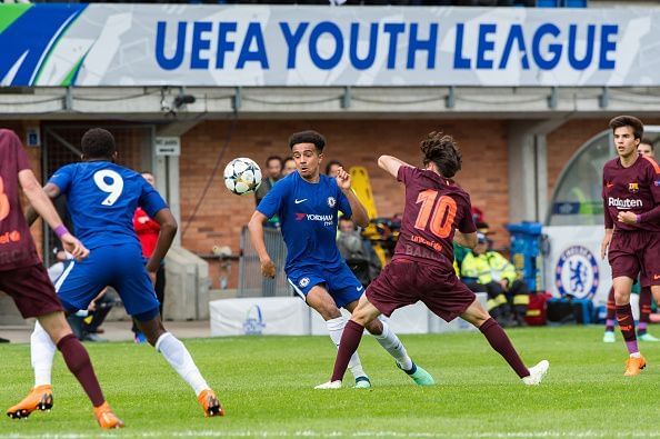 Chelsea FC v FC Barcelona - UEFA Youth League Final