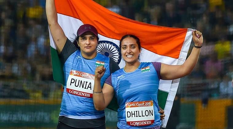 Athletics at CWG 2018 : Seema Punia wins her 4th consecutive Commonwealth medal